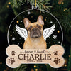 Custom Photo Memories With You Last A Lifetime - Memorial Personalized Custom Ornament - Acrylic Custom Shaped - Sympathy Gift, Christmas Gift For Pet Owners, Pet Lovers