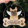 Custom Photo Memories With You Last A Lifetime - Memorial Personalized Custom Ornament - Acrylic Custom Shaped - Sympathy Gift, Christmas Gift For Pet Owners, Pet Lovers