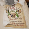 Custom Photo Sometimes The Smallest Things Take Up The Most Room In Your Heart - Memorial Personalized Custom Blanket - Sympathy Gift For Pet Owners, Pet Lovers