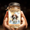 Custom Photo Your Spirit Will Always Run Free - Memorial Personalized Custom Mason Jar Light - Sympathy Gift For Pet Owners, Pet Lovers