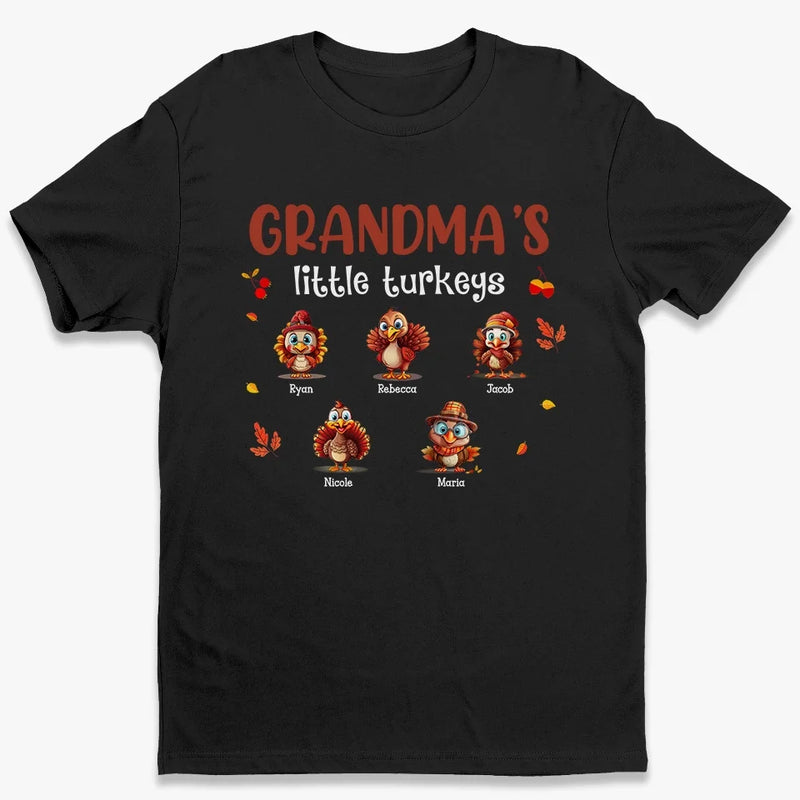 A Mother's Love Never Fades - Family Personalized Custom Unisex T-shirt, Hoodie, Sweatshirt - Thanksgiving Gift, Fall Season Gift For Mom, Grandma