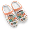 Pawsitively Grateful For The Joy My Pet Brings This Christmas - Dog & Cat Personalized Custom Fluffy Slippers - Christmas Gift For Pet Owners, Pet Lovers