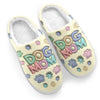 Joy To The World, My Pet Has Come - Dog & Cat Personalized Custom Fluffy Slippers - Christmas Gift For Pet Owners, Pet Lovers