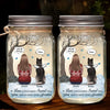 Memories With You Last A Lifetime - Memorial Personalized Custom Mason Jar Light - Sympathy Gift For Family Members, Pet Owners, Pet Lovers
