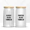 My Daughter Is My Biggest Blessing - Family Personalized Custom Glass Cup, Iced Coffee Cup - Gift For Mom, Daughter