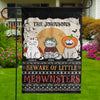 Mystery Is My Mistress - Cat Personalized Custom Flag - Halloween Gift For Pet Owners, Pet Lovers
