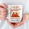 I Just Want To Be Your Last Everything - Couple Personalized Custom Mug - Autumn Fall Gift For Husband Wife, Anniversary