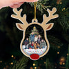 Custom Photo All Roads Lead Home For The Holidays - Family Personalized Custom Ornament - Acrylic Custom Shaped - Christmas Gift For Family Members