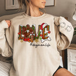 Custom Name Christmas Dog Mom Gifts - Personalized Sweater