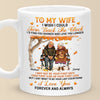 We Have A Forever Type Of Love - Couple Personalized Custom Mug - Autumn Fall Gift For Husband Wife, Anniversary