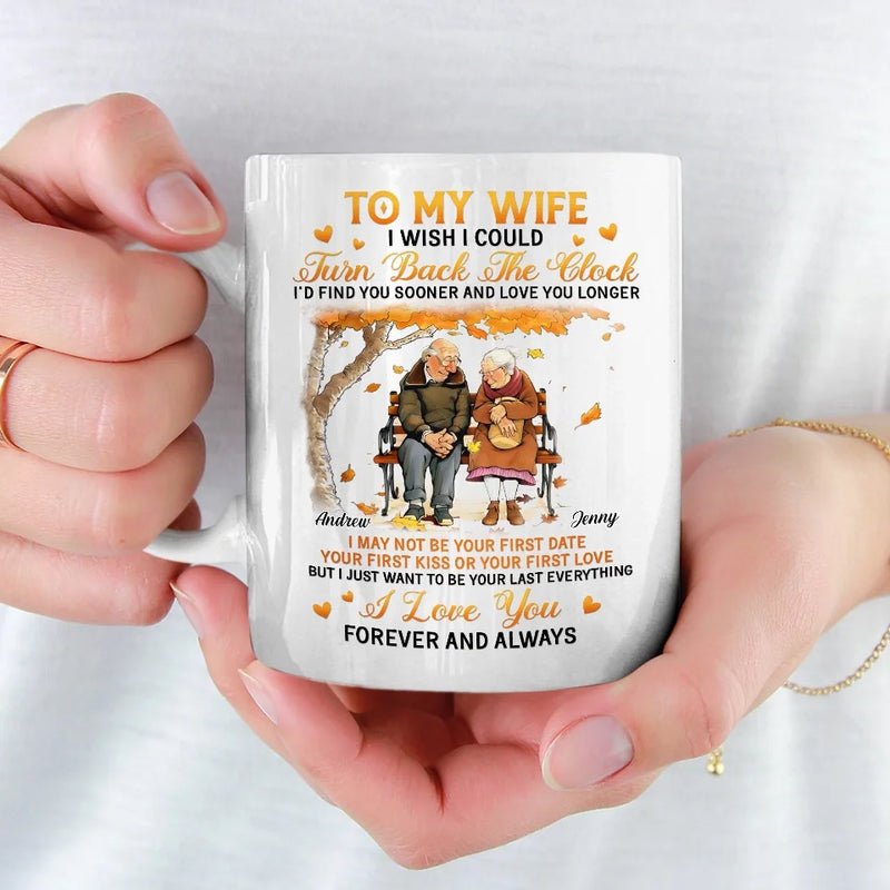 Custom Name Forever Love Gifts for Wife - Personalized Mugs