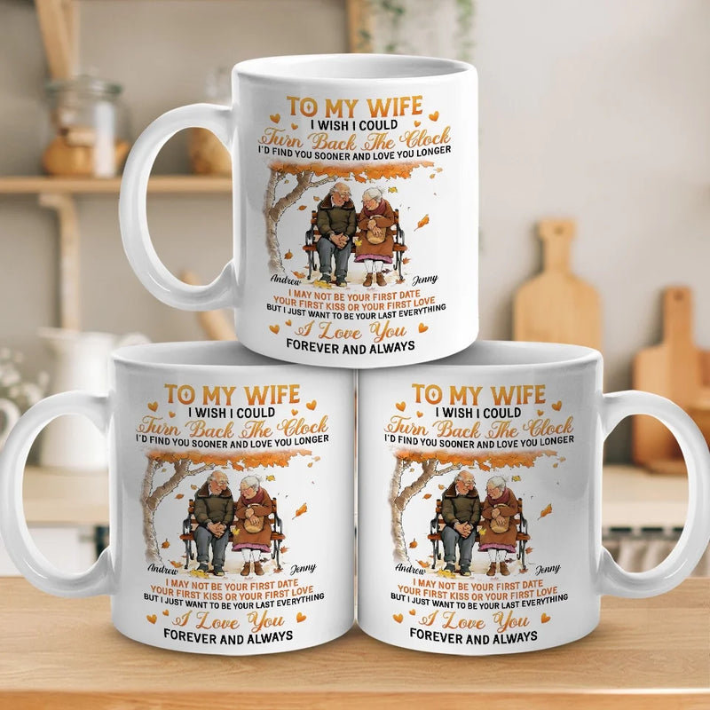 Custom Name Forever Love Gifts for Wife - Personalized Mugs
