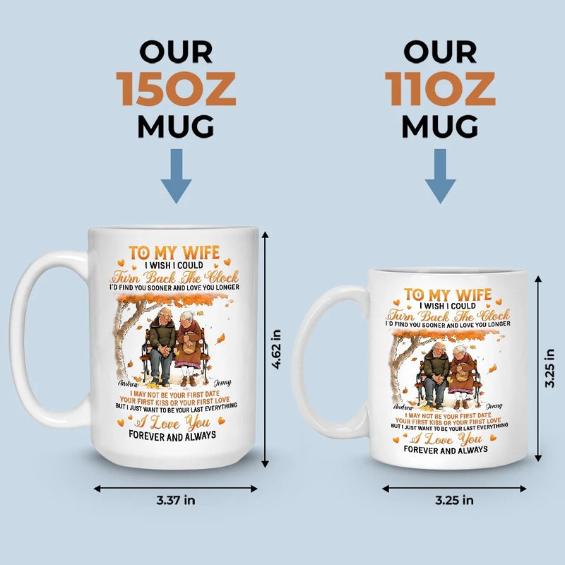 Custom Name Forever Love Gifts for Wife - Personalized Mugs