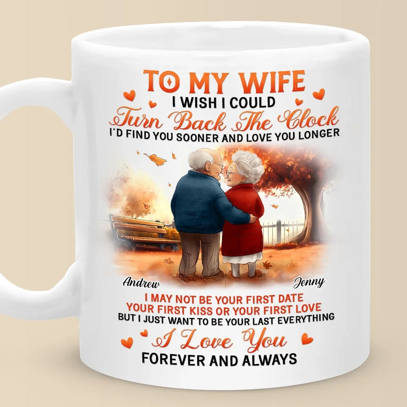 My Favorite Love Story Is Ours - Couple Personalized Custom Mug - Autumn Fall Gift For Husband Wife, Anniversary