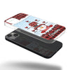 Grandmas Are Snowmen With Hearts That Never Melt - Family Personalized Custom Clear Phone Case - Christmas Gift For Grandma