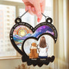 Much Loved Never Forgotten - Memorial Personalized Window Hanging Suncatcher - Sympathy Gift For Pet Owners, Pet Lovers