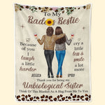 Custom Name Bestie Gifts for Women - Personalized Blanket