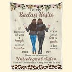 Custom Name Bestie Gifts for Women - Personalized Blanket