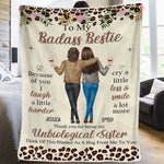Custom Name Bestie Gifts for Women - Personalized Blanket