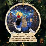 Custom Name Christmas Friendship Gifts for Women - Personalized Ornament
