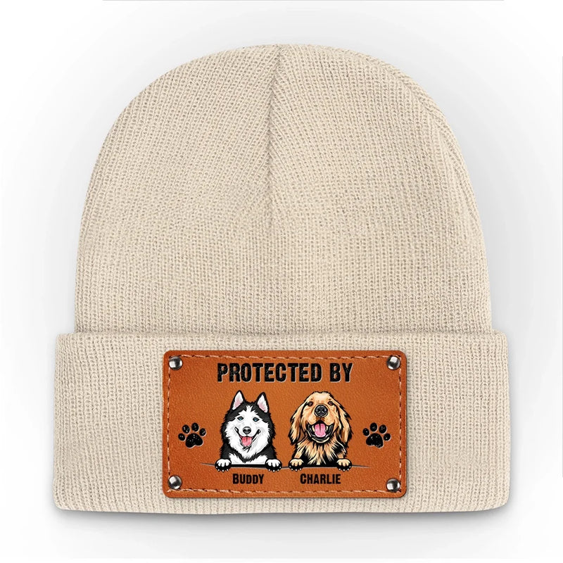 The Road To My Heart Is Filled With Paw Prints - Dog & Cat Personalized Custom Baby Beanie Hat - Gift For Pet Owners, Pet Lovers