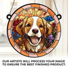 Custom Photo I’m Right Here Inside Your Heart - Memorial Personalized Window Hanging Suncatcher - Sympathy Gift For Pet Owners, Pet Lovers