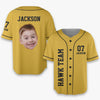 Custom Photo Every Game Is A New Beginning - Personalized Custom Baseball Jersey - Gift For Sport Lovers, Sport Players