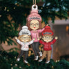 Christmas Magic Is Found In Family Togetherness - Family Personalized Custom Ornament - Wood Custom Shaped - Christmas Gift For Grandma, Grandpa