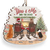 We Wish You A Furry Christmas - Couple Personalized Custom Ornament - Wood Custom Shaped - Christmas Gift For Husband Wife, Anniversary, Pet Owners, Pet Lovers