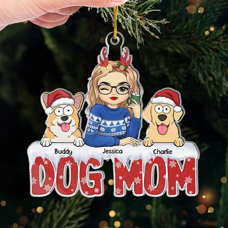 Make Your Tree Shine With A Special Ornament - Dog & Cat Personalized Custom Ornament - Acrylic Custom Shaped - Christmas Gift For Pet Owners, Pet Lovers