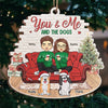 We Need A Cold Nose And A Warm Heart This Christmas - Couple Personalized Custom Ornament - Wood Custom Shaped - Christmas Gift For Husband Wife, Anniversary, Pet Owners, Pet Lovers