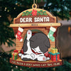 Santa Paws Is The Best Clause - Cat Personalized Custom Ornament - Wood Custom Shaped - Christmas Gift For Pet Owners, Pet Lovers