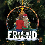 Custom Name Christmas Gifts for Sisters - Personalized Ornament