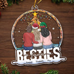 Custom Name Christmas Gifts for Sisters - Personalized Ornament