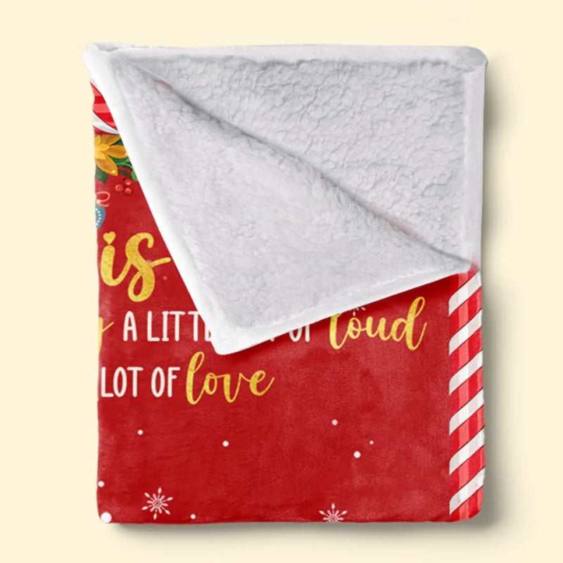 Custom Photo Family Makes Christmas Truly Special - Family Personalized Custom Blanket - Christmas Gift For Family Members
