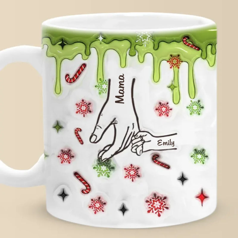 Custom Name Christmas Family Gifts - Personalized Mugs