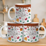 Custom Name Christmas Family Gifts for Mom - Personalized Mugs