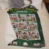 Custom Photo Family Is The Greatest Christmas Gift - Family Personalized Custom Blanket - Christmas Gift For Family Members