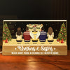Thank You For Always Knowing What I Need To Hear - Family Personalized Custom Acrylic Letters 3D LED Night Light - Christmas Gift For Family Members, Siblings, Brothers, Sisters
