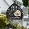 Custom Photo When The Wind Blows, Know That I'm Near - Memorial Personalized Custom Wind Spinner - Sympathy Gift For Pet Owners, Pet Lovers