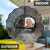 Custom Photo Nothing Can Ever Take Away A Love The Heart Holds - Memorial Personalized Custom Wind Spinner - Sympathy Gift For Family Members