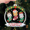 Every Meow Adds Magic To My Christmas - Cat Personalized Custom Ornament - Acrylic Custom Shaped - Christmas Gift For Pet Owners, Pet Lovers