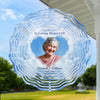 Custom Photo Too Well Loved To Ever Be Forgotten - Memorial Personalized Custom Wind Spinner - Sympathy Gift For Family Members