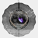 Custom Memorial Butterfly Remembrance Decor - Personalized Wind Spinner