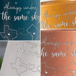 Custom Name Long Distance Family Gifts - Personalized Pottery Mug