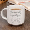 We Are Connected By Heart - Bestie Personalized Custom Pottery Mug - Gift For Best Friends, BFF, Sisters
