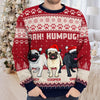 Santa Paws Is Coming To Town - Dog Personalized Custom Ugly Sweatshirt - Unisex Wool Jumper - Christmas Gift For Pet Owners, Pet Lovers