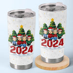 Custom Name Christmas Family Gifts - Personalized Tumbler