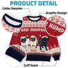 Santa Paws Is Coming To Town - Dog Personalized Custom Ugly Sweatshirt - Unisex Wool Jumper - Christmas Gift For Pet Owners, Pet Lovers
