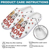 Santa Paws Is Coming To Town - Dog & Cat Personalized Custom Fluffy Slippers - Christmas Gift For Pet Owners, Pet Lovers